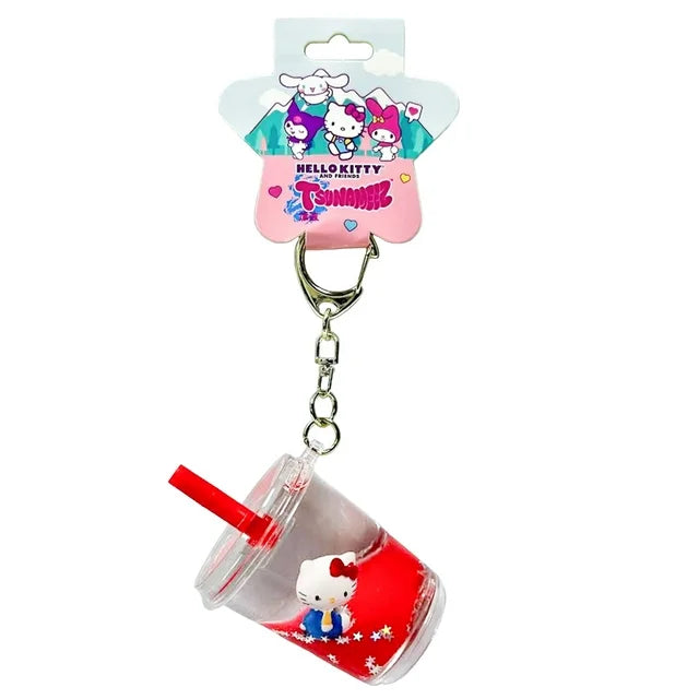 Chargez l&#39;image dans la visionneuse de la galerie, U.C.C. Distributing Hello Kitty - Tsunameez Boba Tea Water Random  Keychain
