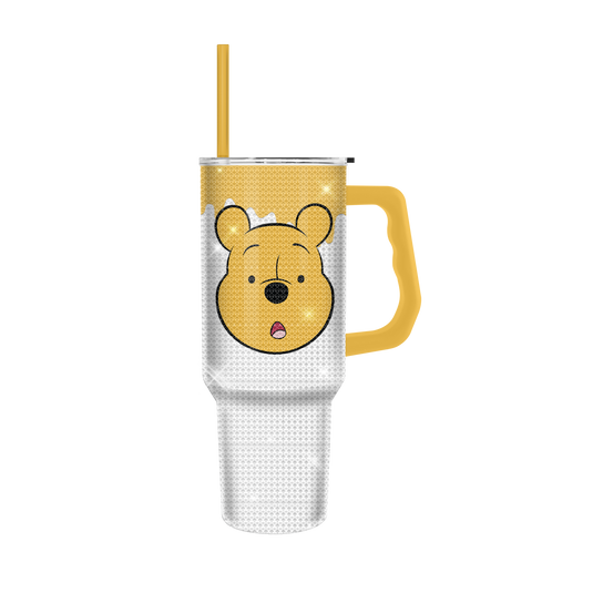 Disney Winnie The Pooh - 40oz Stainless Steel Rhinestone Tumbler