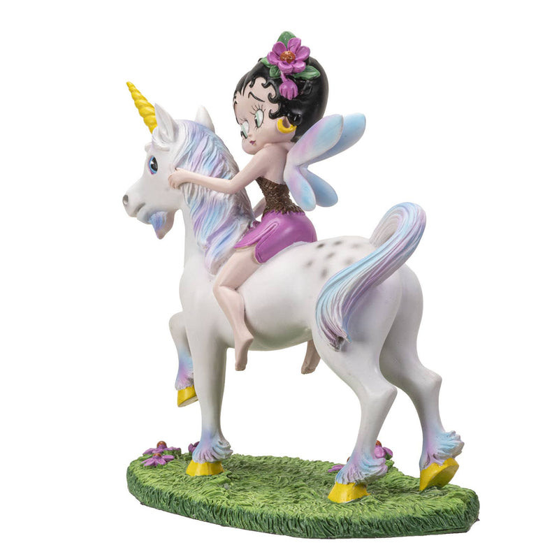 Chargez l&#39;image dans la visionneuse de la galerie, Betty Boop Fairy on Unicorn Figure
