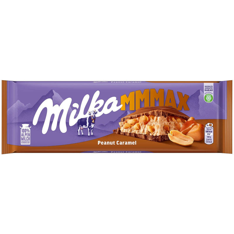 Chargez l&#39;image dans la visionneuse de la galerie, Milka Max Peanut Caramel 276g (Austria) Chocolate
