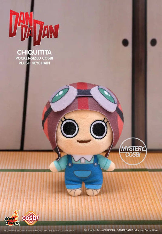 Hot Toys Dan da Dan Turbo Granny Pocket Size Cosbi 1Pc Plush Keychain Blind Box