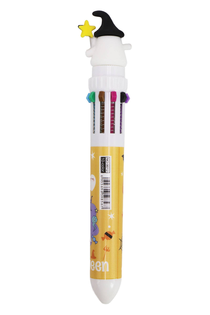 Cargue la imagen en el visor de la galería, Halloween 10-in-1 Multicolor 1pc Ballpoint Pen
