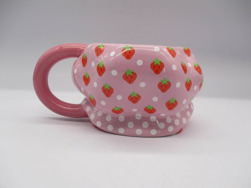 Cargue la imagen en el visor de la galería, Strawberry Shortcake Head Ceramic 3D Sculpted Mug
