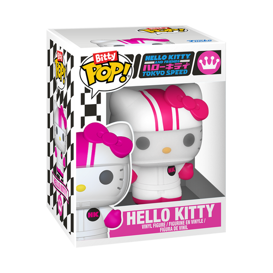 Funko Bitty POP! Rides: Sanrio - Hello Kitty in Racecar Vinyl Figure
