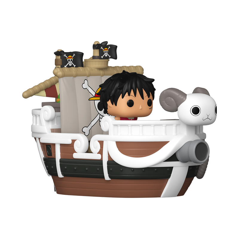 Cargue la imagen en el visor de la galería, Funko Bitty POP! Rides: One Piece - Monkey D. Luffy and the Going Merry Vinyl Figure
