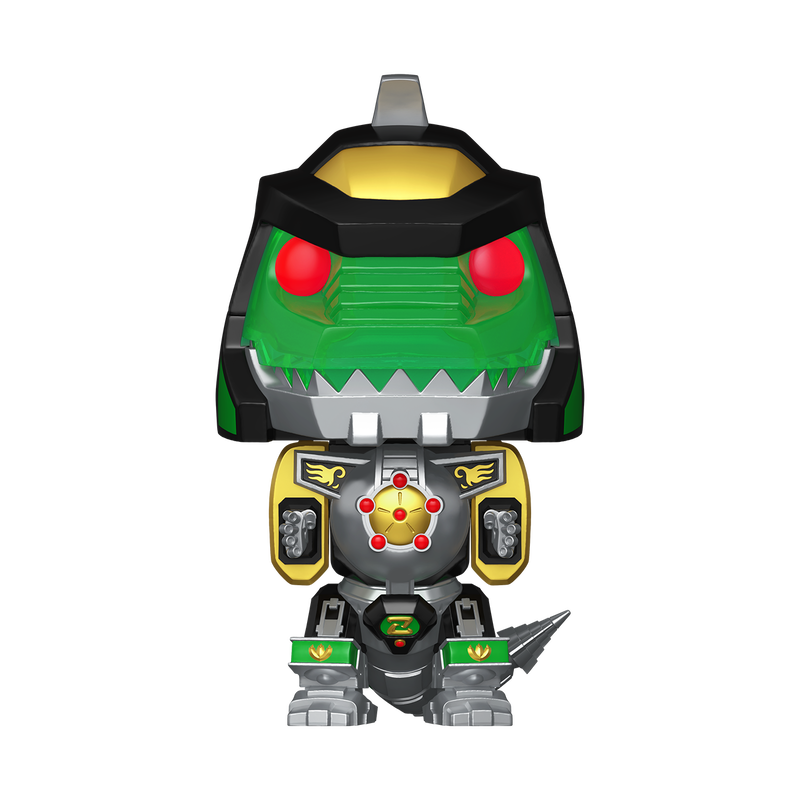 Chargez l&#39;image dans la visionneuse de la galerie, Funko Bitty POP! Bitty Bot: Power Rangers - Dragonzord with Green Ranger Vinyl Figure
