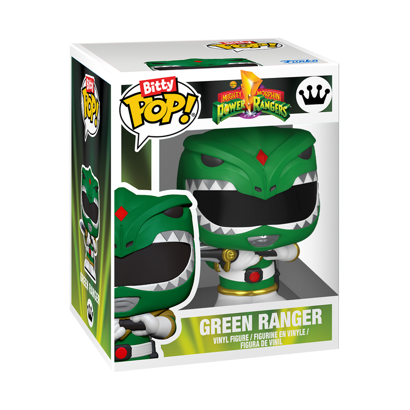 Chargez l&#39;image dans la visionneuse de la galerie, Funko Bitty POP! Bitty Bot: Power Rangers - Dragonzord with Green Ranger Vinyl Figure
