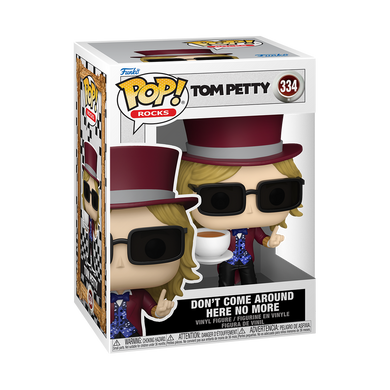 Funko POP! Rocks: Tom Petty - Tom Petty (Don’t Come Around Here No More) Vinyl Figure