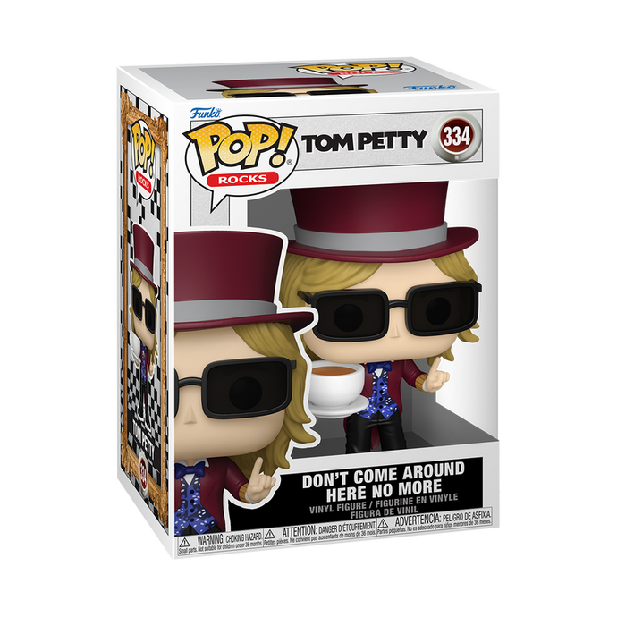 Funko POP! Rocks: Tom Petty - Tom Petty (Don’t Come Around Here No More) Vinyl Figure