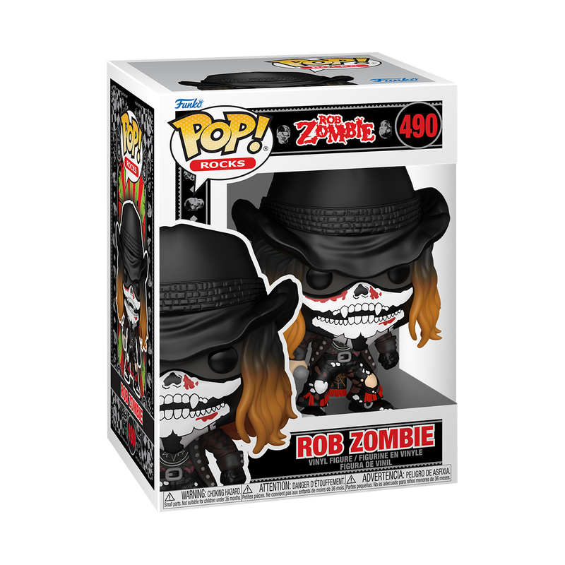 Cargue la imagen en el visor de la galería, Funko POP! Rocks: Rob Zombie - Rob Zombie with Bandana Vinyl Figure
