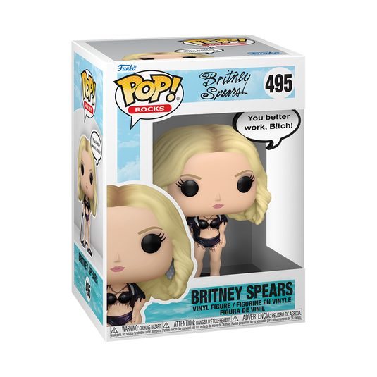 Funko POP! Rocks: Britney Spears - You Better Work Vinyl Figure