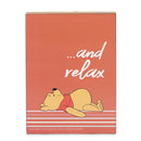 Disney: Winnie the Pooh - Relax Striped Wood Wall Decor