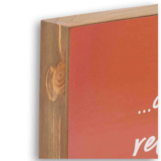 Open Road Brands Disney: Winnie the Pooh - Relax Striped Wood Wall Decor