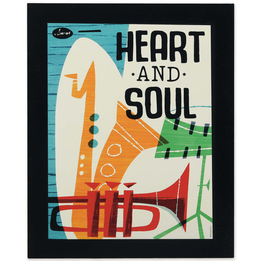 Open Road Brands Disney: Soul Heart And Soul Wood Wall Decor