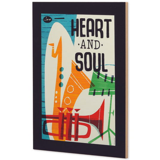 Open Road Brands Disney: Soul Heart And Soul Wood Wall Decor