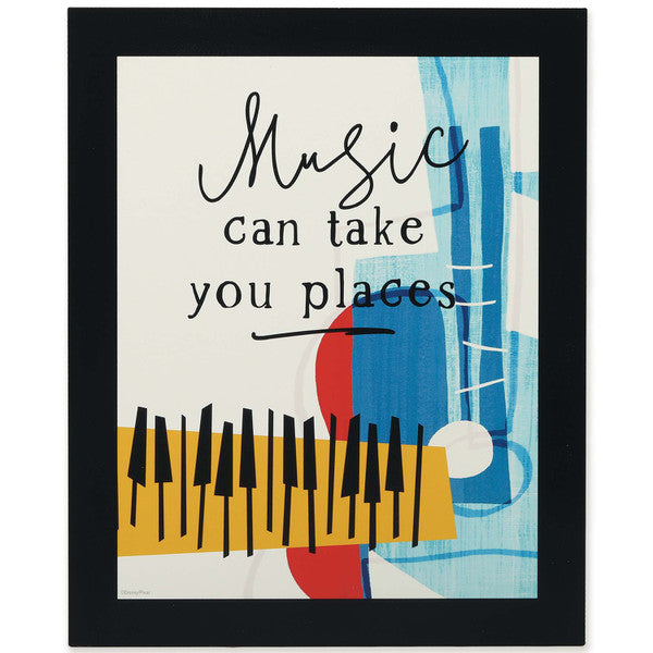 Load image into Gallery viewer, Disney: Soul Music Can Take You Places Wood Wall Decor
