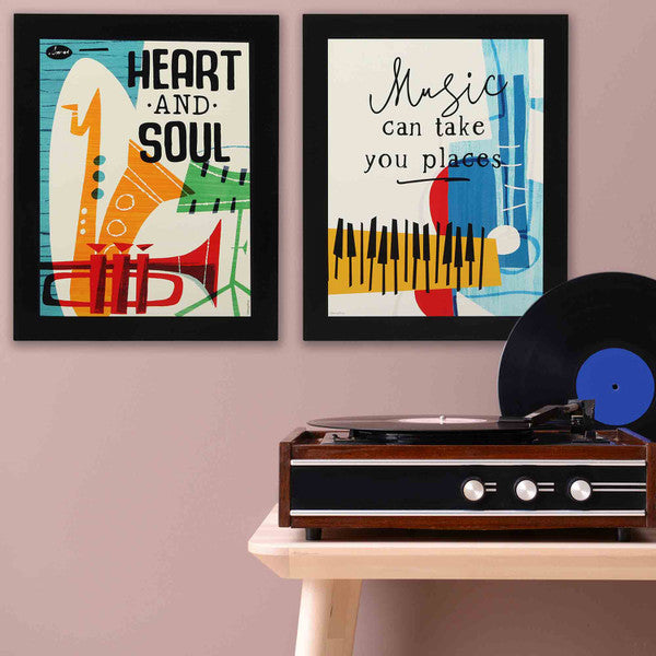 Load image into Gallery viewer, Disney: Soul Music Can Take You Places Wood Wall Decor
