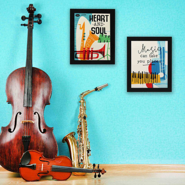 Load image into Gallery viewer, Disney: Soul Music Can Take You Places Wood Wall Decor
