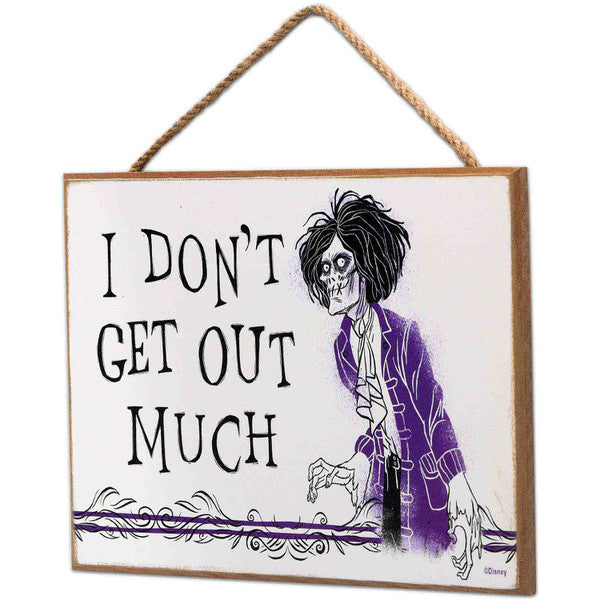 Hocus Pocus I Don't Get Out Much Billy Butcherson Hanging Wood Wall Decor