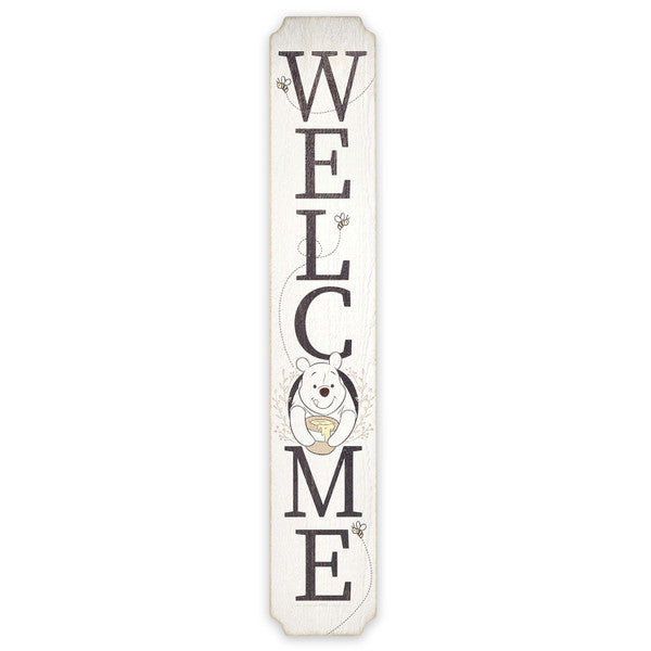 Disney: Winnie the Pooh - Welcome Vertical Porch Leaner Wood Wall Decor