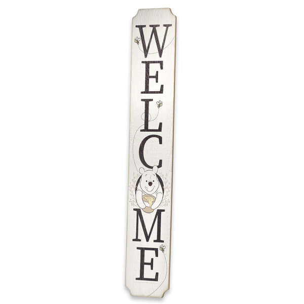 Disney: Winnie the Pooh - Welcome Vertical Porch Leaner Wood Wall Decor