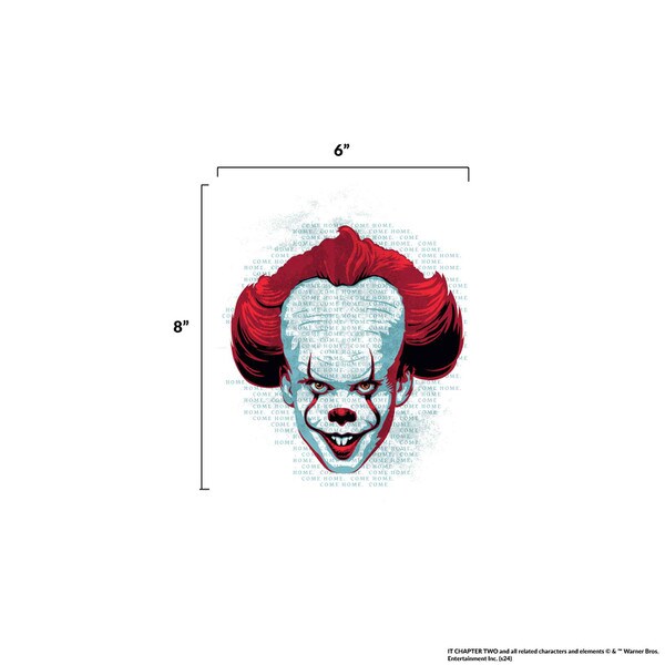 Chargez l&#39;image dans la visionneuse de la galerie, Open Road Brands: Warner Bros. IT Pennywise Adhesive Decal
