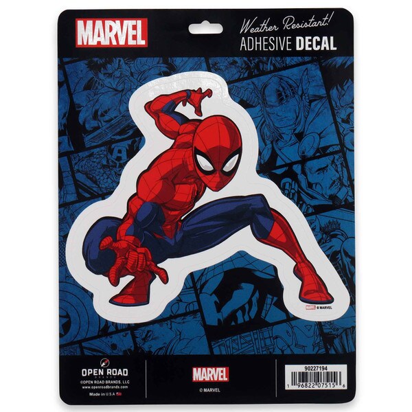 Cargue la imagen en el visor de la galería, Open Road Brands: Marvel Spider-Man Web Shooting Adhesive Decal
