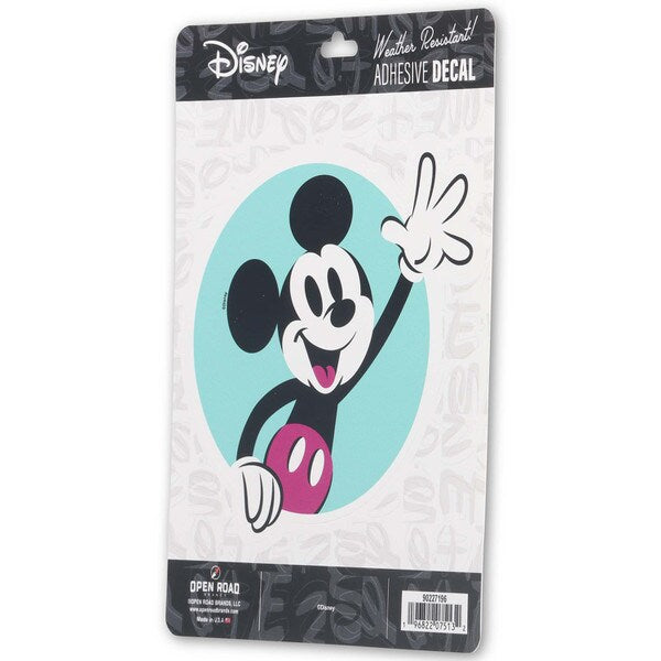 Cargue la imagen en el visor de la galería, Open Road Brands: Disney Mickey Mouse Waving Adhesive Decal
