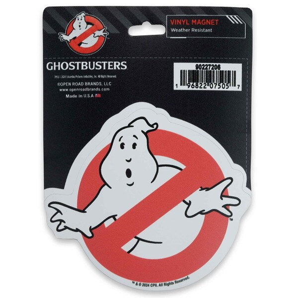 Chargez l&#39;image dans la visionneuse de la galerie, Open Road Brands: Sony Ghostbusters No-Ghost Logo Vinyl Magnet
