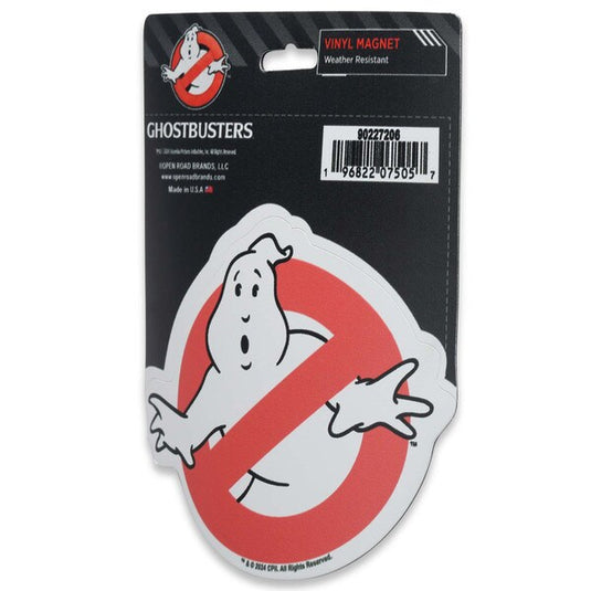 Open Road Brands: Sony Ghostbusters No-Ghost Logo Vinyl Magnet