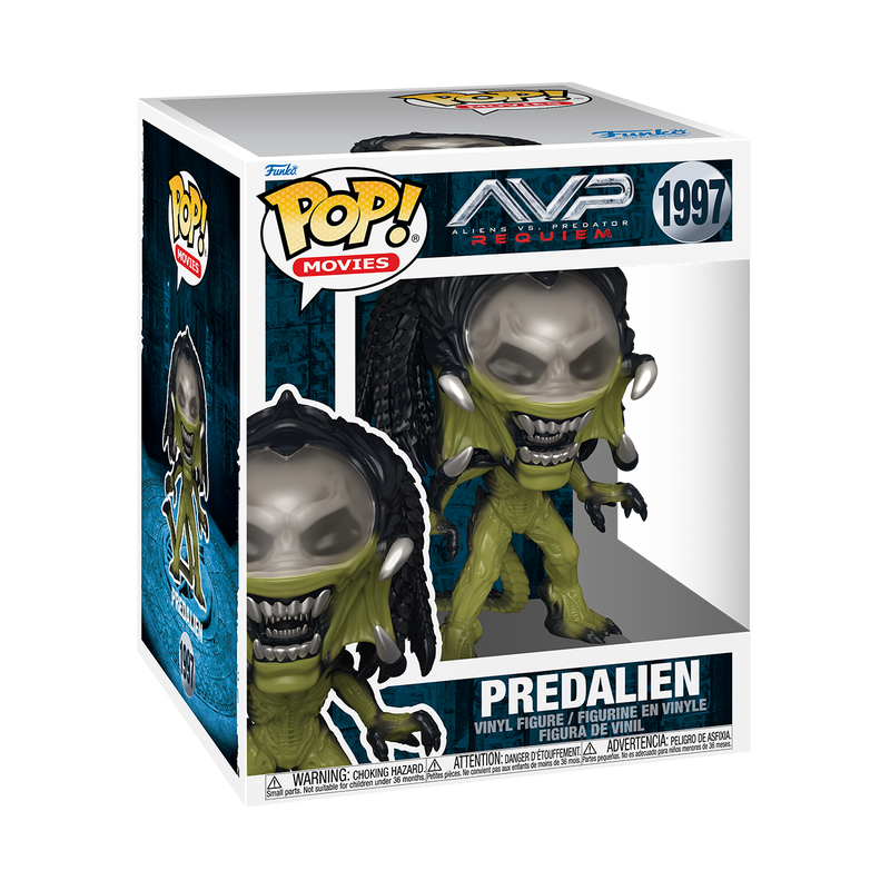 Funko POP! Super Movies: Alien vs Predator - Super Predalien Vinyl Fig ...