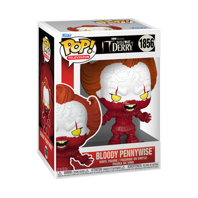 Cargue la imagen en el visor de la galería, Funko POP! Movies: IT Welcome To Derry - Bloody Pennywise Vinyl Figure
