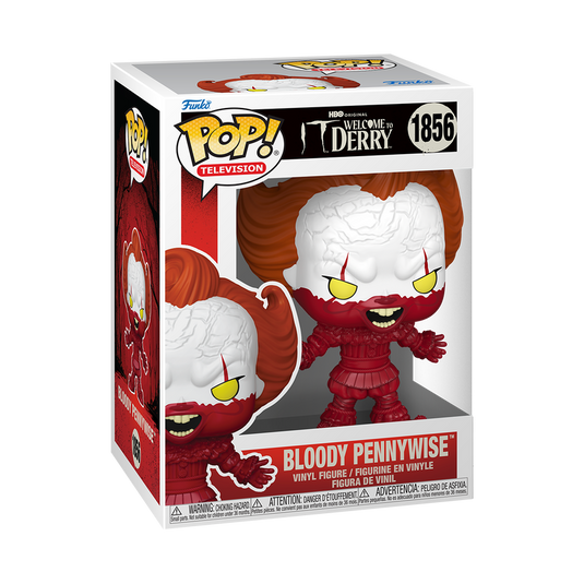Funko POP! Movies: IT Welcome To Derry - Bloody Pennywise Vinyl Figure