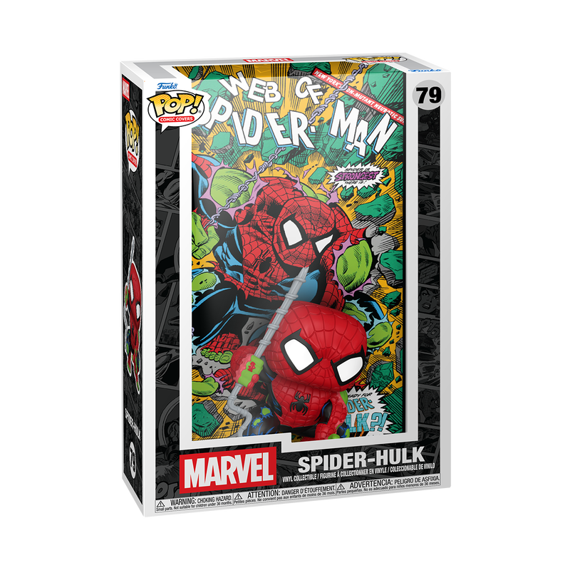 Load image into Gallery viewer, Funko POP! Comic Covers Marvel: Web of Spiderman - Spider-Hulk #70 Vinyl Figure
