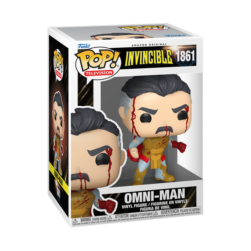 Load image into Gallery viewer, Funko POP! Television: Invincible - Omni-Man Armor Bloody Vinyl Figure
