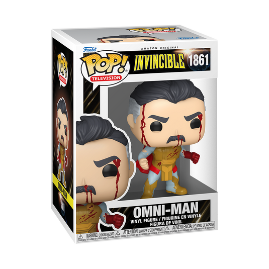 Funko POP! Television: Invincible - Omni-Man Armor Bloody Vinyl Figure