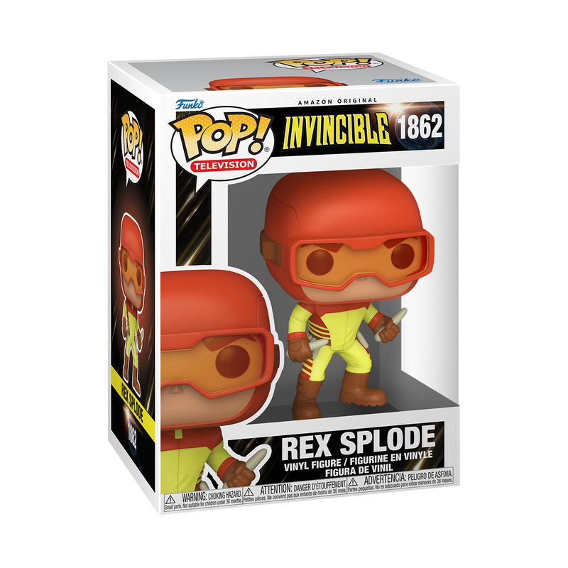 Chargez l'image dans la visionneuse de la galerie, Funko POP! Television: Invincible - Rex Splode Vinyl Figure
