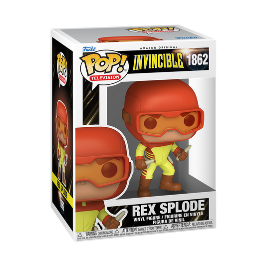 Funko POP! Television: Invincible - Rex Splode Vinyl Figure