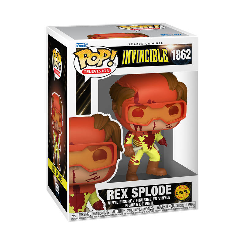 Chargez l'image dans la visionneuse de la galerie, Funko POP! Television: Invincible - Rex Splode Vinyl Figure
