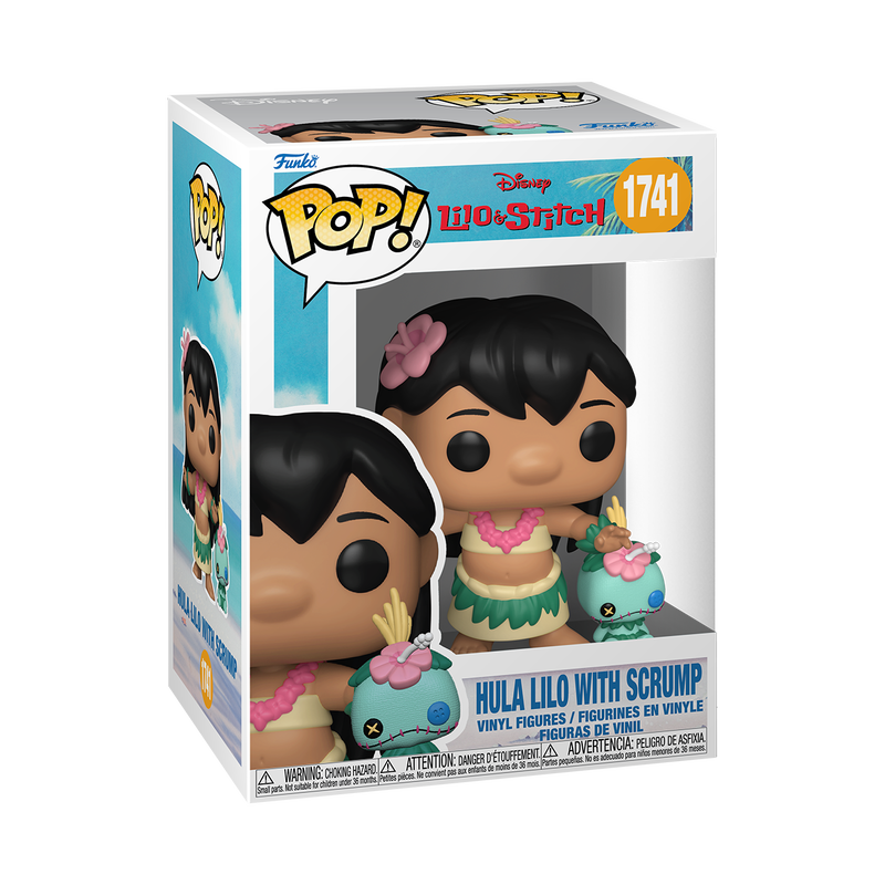 Load image into Gallery viewer, Funko Pop! &amp; Buddy Disney: Lilo &amp; Stitch - Hula Lilo with Scrump Vinyl Figure
