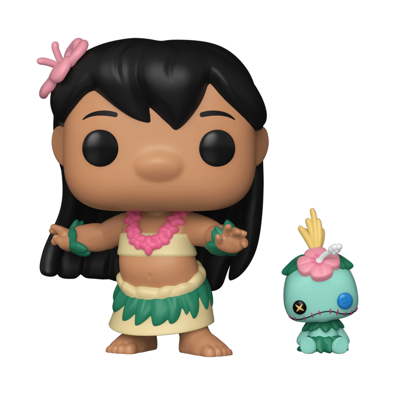 Load image into Gallery viewer, Funko Pop! &amp; Buddy Disney: Lilo &amp; Stitch - Hula Lilo with Scrump Vinyl Figure
