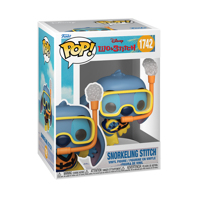 Cargue la imagen en el visor de la galería, Funko Pop! Disney Lilo &amp; Stitch - Snorkeling Stitch Vinyl Figure
