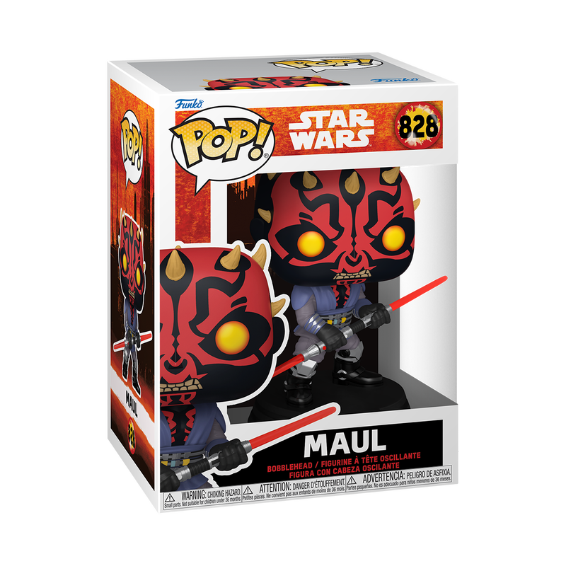 Cargue la imagen en el visor de la galería, Funko POP! Star Wars - Darth Maul Shadow Lord Vinyl Figure
