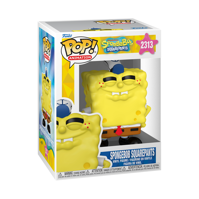 Load image into Gallery viewer, Funko POP! Animation: SpongeBob Squarepants - SpongeBob SquarePants (Grinning) Vinyl Figure
