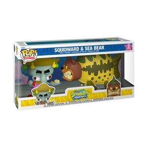 Funko Pop! Animation Nickelodeon SpongeBob Squarepants - Squidward & Sea Bear 2-Pack Vinyl Figure