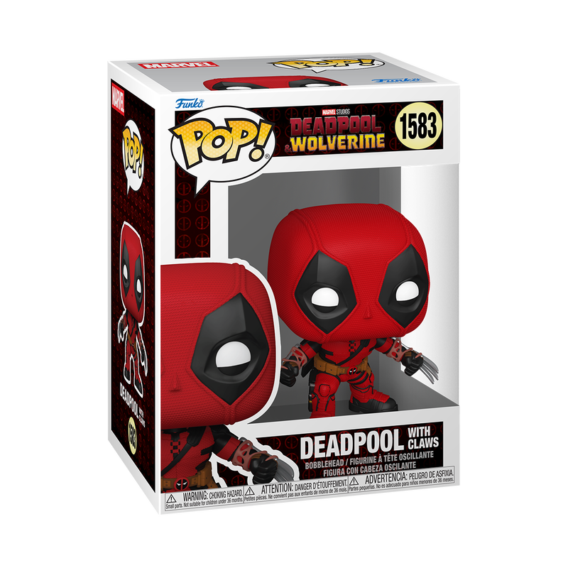 Load image into Gallery viewer, Funko POP! Marvel: Deadpool with Claws Vinyl Figure
