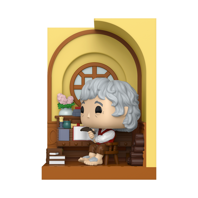 Cargue la imagen en el visor de la galería, Funko POP! Nooks: The Lord of the Rings - Bilbo Baggins in Bag-End Vinyl Figures
