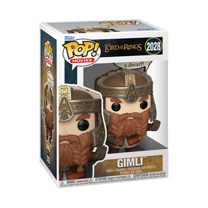 Funko POP! Movies: The Lord of the Rings - Gimli Nobody Tosses a Dwarf Vinyl Figure