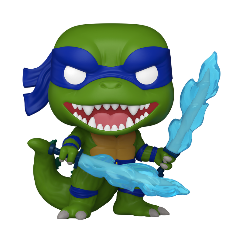 Chargez l'image dans la visionneuse de la galerie, Funko POP Animation: Teenage Mutant Ninja Turtles - Leonardo x Godzilla Vinyl Figure

