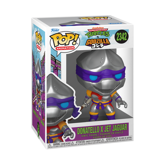 Funko POP Animation: Teenage Mutant Ninja Turtles - Donatello x Jet Jaguar Vinyl Figure